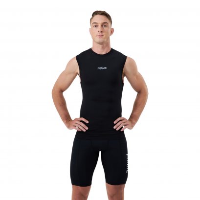 เสื้อกล้ามรัดกล้ามเนื้อ  แขนกุดคอกลม